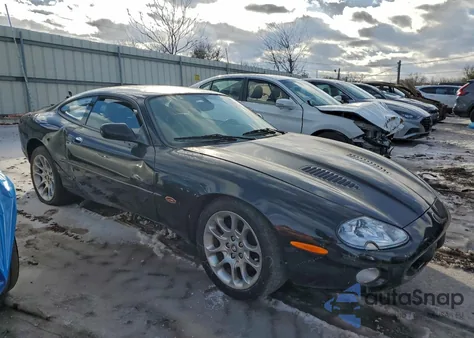 2001 Jaguar Xkr z USA, uszkodzony, nr VIN SAJDA41B81PA22394